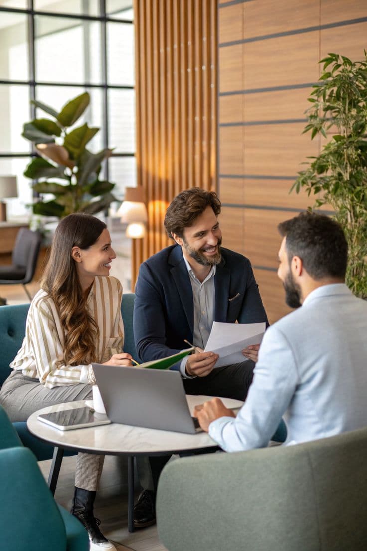 A private consultation session between a mentor and MSME founders